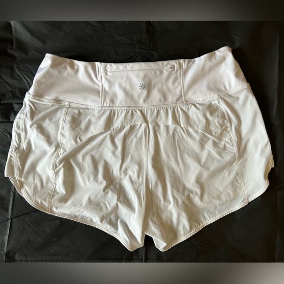 Athleta Run With It 3.5 short White - Picture 5 of 6